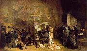 Gustave Courbet The Artist Studio oil painting artist